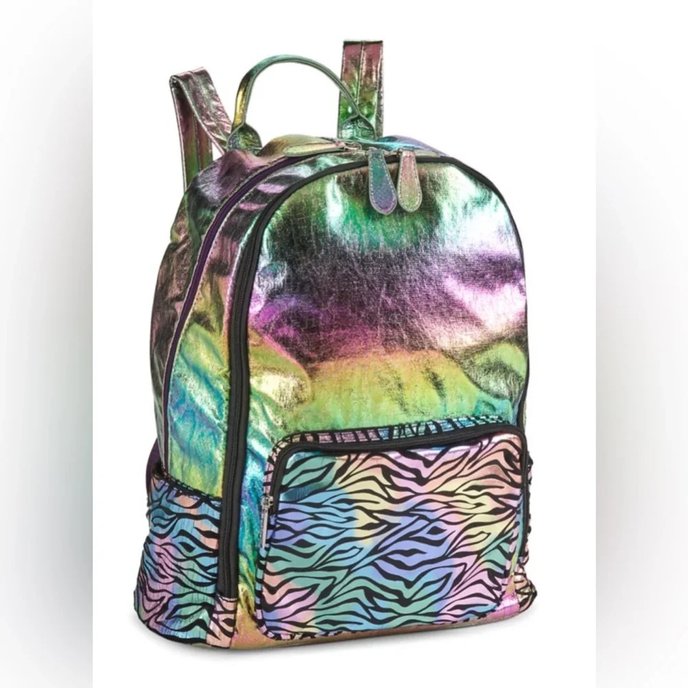 NWT BARI LYNN Metallic Backpack